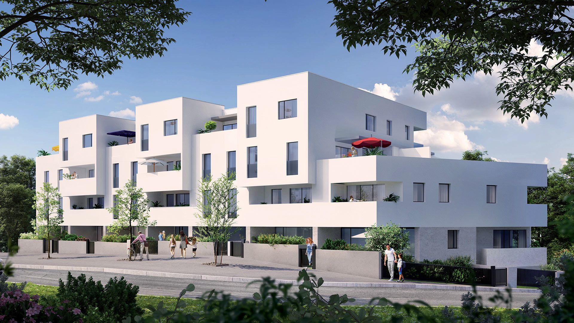 Immobilière Georges - Résidence Célestine - Appartements neufs à Metz-Queuleu - Vue extérieure
