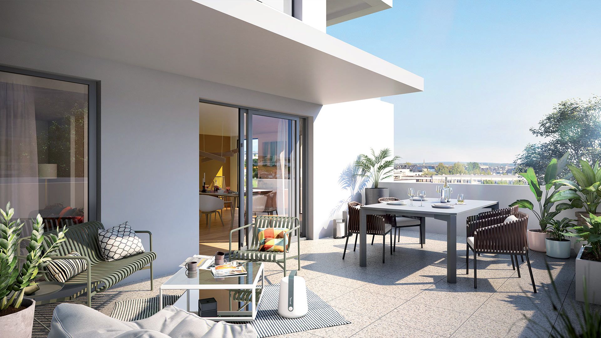 Immobilière Georges - Résidence Célestine - Appartements neufs à Metz-Queuleu - Vue extérieure